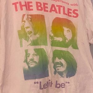 Junk Food Beatles Small t-shirt Let it Be
